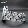 Kadınlar Saatler Bayan Brand Famou Quartz ile Blingling Çerçeve Yeşil Dial Diamond Watch Lüks Tasarımcı Trendi Bilek Swatches 230506