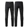 Fioletowe dżinsy man dżinsy designer dżinsy chude dżinsy czarne dżinsy zgrane motocyklista szczupły skłonne spodnie projektant dżinsy dżinsy męskie marka vintage spodni