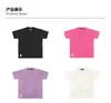 Erkek Tişörtleri QQ50070 Moda Erkek Tops Tees Pist Lüks Avrupa Tasarım Kısa Baskı Partisi Tarzı Tişörtleri