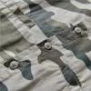 Men's Casual Shirts Classic Men's Japanese Style Harajuku Cotton Collar Full Bag Loose Long Sleeve Shirt Camouflage Cargo Pants Military