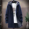 Men's Trench Coats 2023 Winter Coat Men Cloak Jacket Woolen Sweater