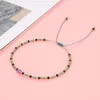 Strand C.Quan Chi Women Crystal Bracelet Boho Miyuki Beads Charm Gifts for Friendships