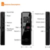 Digital Voice Activated Recorder Dictaphone Long Distance Audio Recording Mp3 Player Noise Reduction Wav Record