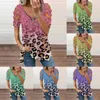 Damen Blusen Casual Damen Shirt Sommer Kalte Schulter Leopardenmuster Reißverschluss V-Ausschnitt Lose Tops Frühling Sexy Frauen Bluse 2023 Kleidung