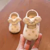 First Walkers Babyschoenen zachte stoffen doek peuters 3-6-9 maanden oude vrouwelijke prinses niet 0-1 jaar in het voorjaar van herfst