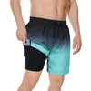 Hommes Shorts marque plage été séchage rapide hommes conseil maillots de bain homme maillot de bain Surf maillot de bain mâle athlétique course pantalon de sport