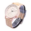 Relógios de pulso 100pcs/lote re021 Marca de renascimento original Charming Leather Watch Wrap Quartz Casual para Unisex Wholesale Lunhurwatch Watchwatch