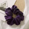 نساء جديدات الفتيات الصلبة شيفون scrunchies مرنة حلقة الشعر علاقات الشعر ملحقات حصان ذيل حصان الشعر شريط المطاط الفرقة scrunchies الجملة بالجملة