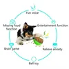 Zabawki 6xde interaktywna zabawka psów iq TREAD Squeak Ball Food Distinging Puzzle Toys dla małych średnich dużych psów bawiących się