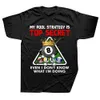 Herren T-Shirts Billard Art Pool Spieler T-Shirts Grafik Baumwolle Streetwear Kurzarm Geburtstagsgeschenke Sommer Stil T-Shirt Herrenbekleidung 230508