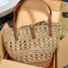 Summer Beach Tote Bag Fashion Travel Handväskor stor kapacitet Totes Classic Party Handbag Wholesale Women Shopping Top Designers