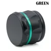 Smoking Pipes New product diameter 60MM zinc alloy four layer drum shaped chamfered side concave color contrast cigarette grinder
