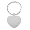 Keychains IJK0037 Wholesale Or Retail Stainless Steel Square Shape Key Chain Unisex Fashion Jewelry Ring