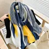 2023 NEW Fashion Women's Cotton and Hemp Scarf Spring and Summer Four Seasons Explosive Shawl Dual-use outside The oversized Scarf Beautiful Everything