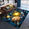 Carpets Solar System Children's Room Carpet Space Planet Bedroom Anti-slip Mat Home Decoration Play Crawling MatCarpets
