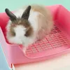Malzemeler büyük tavşan çöp kutusu çekmeceli yer sıkıca evcil hayvan yatağı köşe tuvalet kutusu ile lazımlık kolay operasyon