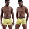 Mutande 4 pezzi lotto mutandine da uomo biancheria intima sexy per uomo mutande di cotone boxer da uomo stampa boxer di grandi dimensioni homme boxer 230508