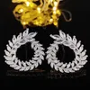 Colares pendentes 3pcs pacote de luxo marquise casamento noiva para mulheres jóias de presente de aniversário J7263 230506