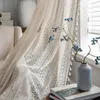 Rideau Crochet Évider Transparent Rideaux Pour Salon Décoration Cortinas La Sala Maison