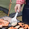 Openers Roxon 4in1 Mini Barbecue Tool Set with spatula fork tongs bottle opener EDC tool for kitchen outdoor hiking Camping