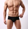 Men's Shorts Hirigin New Fashion Pure Cotton Men Sexy Bulge Briefs Solid Color Mid Waist Boxer Triangle Trunks Casual Breathable Underpants Y23