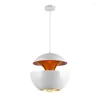 Pendant Lamps Modern Minimalist Chandeliers Creative Bedroom Bedside Wrought Iron Shape Single Head Apple Led Light