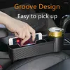 Car Organizer 2X 2-In-1 Seat Space Storage Pockets Auto Stowing Tidying For Cup Holder Storage/Wallet/Key