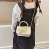 Bolsas de bolsa infantil Mini -embreagem Bolsa Bowknot Girls Princesa Bolsas e bolsas Kawaii Coin Coin bolsa Baby Tote Hand Bag 230508