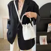 Mini sac seau femmes sacs à bandoulière messager femmes mode pu sac à main en cuir