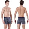 Slip 4pcs Imprimer Hommes Culottes Avec Trou Sexy Coton Boxers Pour Homme Sous-Vêtements Boxershorts En Gros Lot Sous-Vêtements Homme Shorts Calecon 230508