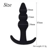 Anal Toys Backyard 5 Styles Set of Silicone Backyard Sex Toys Anal Plug Vuxen Products Massage For Women Men DP SM Couples Position Shop 230508