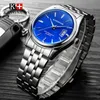 Zegarek na rękę inne towary Top marka luksusowe męskie zegarek 30 m wodoodpornych daty