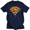 Camisetas masculinas pizza de pizza masculina