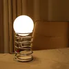 Spring Glass Tischlampe Vintage Nordic Modern Minimalist Homestay Wohnzimmer Schlafzimmer Nachttischlampe