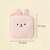 Bolsas de cosméticos Bolsa fofa de maquiagem de higiene pessoal portátil Kawaii Cosmetics Zipper de grande capacidade Organizador de viagens de Natal Presente