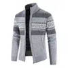 Jackets de inverno masculino Homem cardigans masculino mais espesso quente Casual Casual Casual