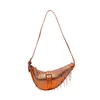 The latest explosive street sense shoulder bag fashion everything underarm bag saddle bag