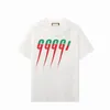 Summer Mens Women Fashion Thirts Projektanci Tshirts THIRTS Drukuj okrągły szyję krótki rękaw Czarna biała moda Luxurys Man Tees