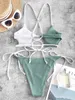 Swim Wear String Bikini Женщины бразильские купальники сексуальные толкающие купальные купальники для купания купание плавание летняя пляжная одежда 230508