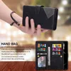 Magnetic Flip Leather Case For Samsung Galaxy S23 S22 Ultra S21 FE S20 Plus S10 S9 S8 Note 20 10 9 Wallet Card Phone Cover Coque