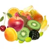 Fridge Magnets Three ratels co39 pastoral color fruit basket self adhesive wall sticker kitchen refrigerator decoration decal P230508