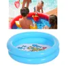 Sand Play Water Fun Baby Swimming Pool Summer Children's Water Toys Inflatable Bathtub Round Cute Animal Printing Swimming Pool 65x65cm 230506