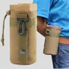 Backpackpakketten tactische molle waterfles zak zakje zakelijke buiter militaire outdoor reizen camping wandel fietsen vissen jachtwater flesdrager p230508