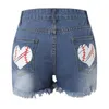 Active Shorts Womens Fashion Distressed Tassel Denim With Straight Breasted Jeans Women Casual Mid Thigh Drawstring