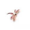 Brosches PD Brosch 2023 Summer Pearl Drop Oil Dragonfly Animal Clothing Accessories Scarf Buckle Jewelry