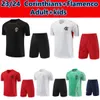 2023 Flamenco Corinthian 23 24 Luiz Diego E. Ribeiro Gabi Football Training Jersey Corinthian Shorts