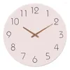 Wall Clocks Nordic Style Fashion Simple Silent For Home Decoration Clock Battery Operated Modern Design Timer Ornament