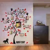 Adesivi murali 82x100 cm Carta da parati fai da te 3D HD Albero genealogico Adesivo Po Decorazione Poster Decalcomania Camera da letto per bambini Casa