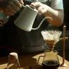 Kaffeekannen Schwanenhals-Wasserkocher Kaffeezubehör Kaffeekanne übergießen 304 Edelstahl Handbrüh-Tropfkanne 600 ml Specialized Barista Tools P230508