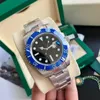 AAA Men's Automatic Mechanical Ceramic Watch met doos 40 mm 904lfull roestvrij horloge met pin buckle Swimming Watch Sapphire Luminous Watch Montre de Luxe